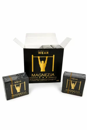 MAGNEZJA W KOSTKACH - MOCNY CHWYT (8 sztuk)