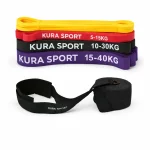 ZESTAW 4 GUM DO ĆWICZEŃ POWER BAND + ZACZEP