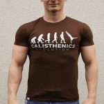 KOSZULKA BRĄZOWA CALISTHENICS EVOLUTION