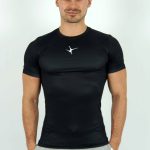 KRÓTKI RASHGUARD CZARNY KLASYK