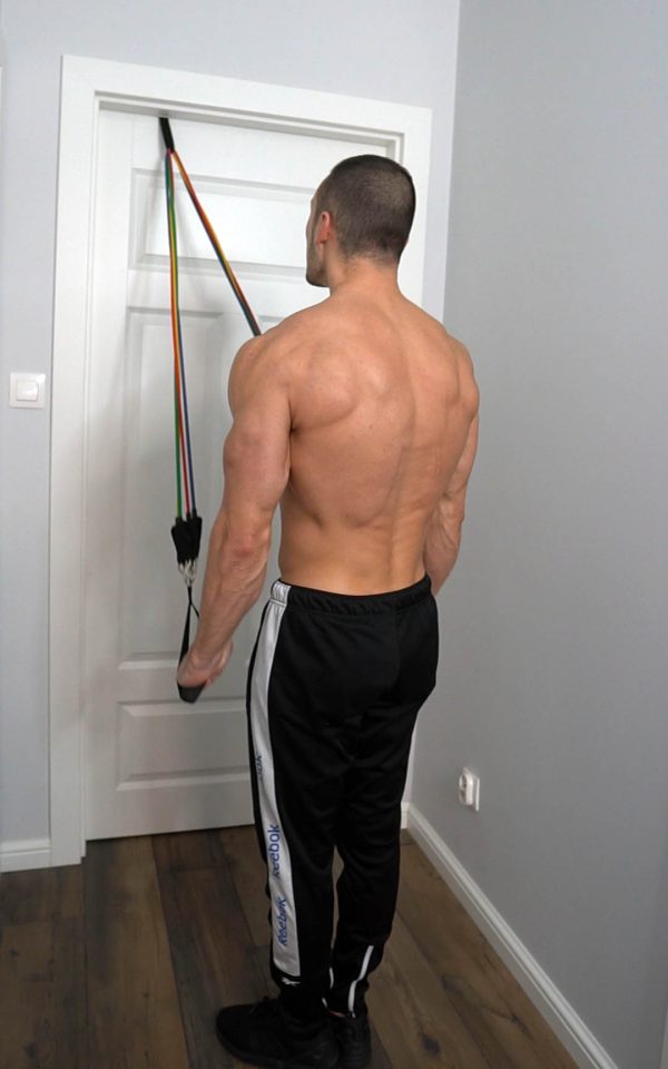 guma12 ZESTAW DO ĆWICZEŃ (EKSPANDERY TRENINGOWE) TRICEPS