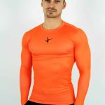 DŁUGI RASHGUARD POMARAŃCZ KLASYK