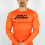 DŁUGI RASHGUARD POMARAŃCZ SW