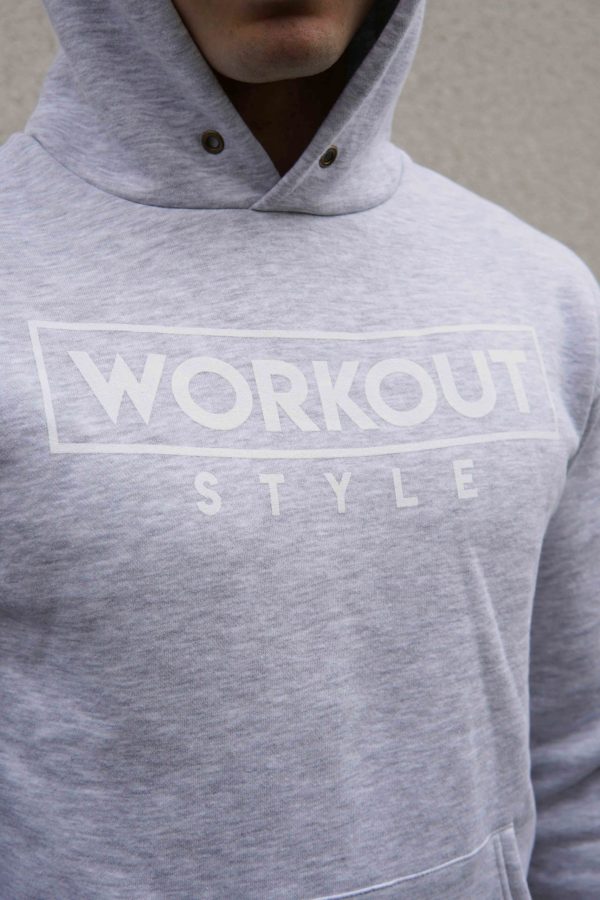 BLUZA SZARA WORKOUT STYLE 1